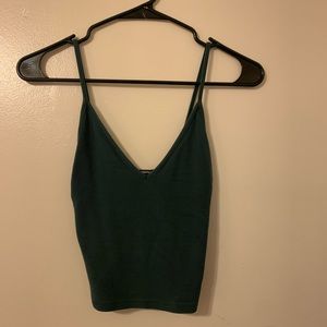 Brandy Melville Joanne green tank top